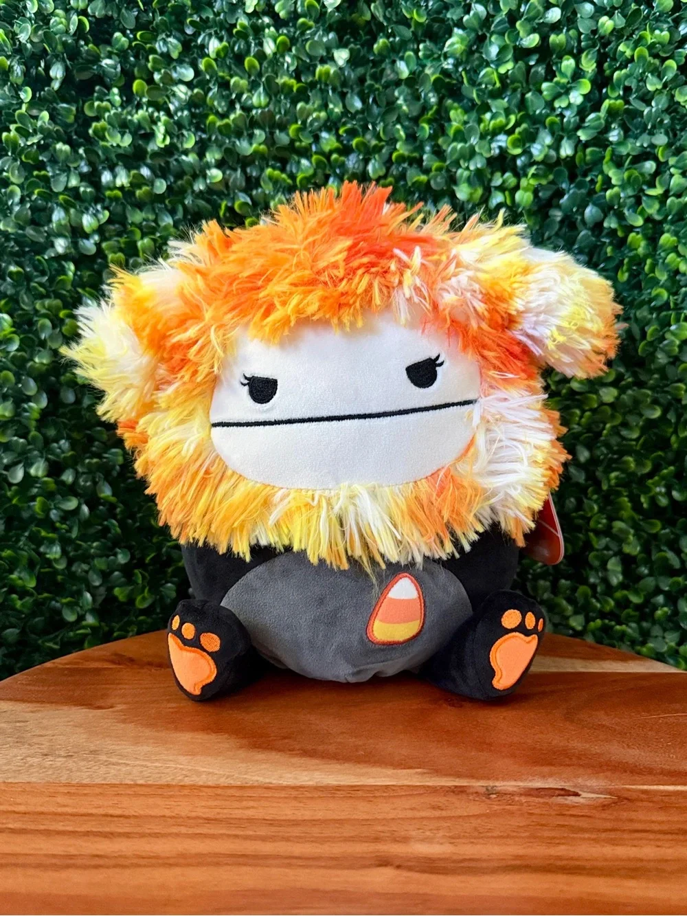 Roxanne the Candy Corn Bigfoot 8” Halloween Squishmallow